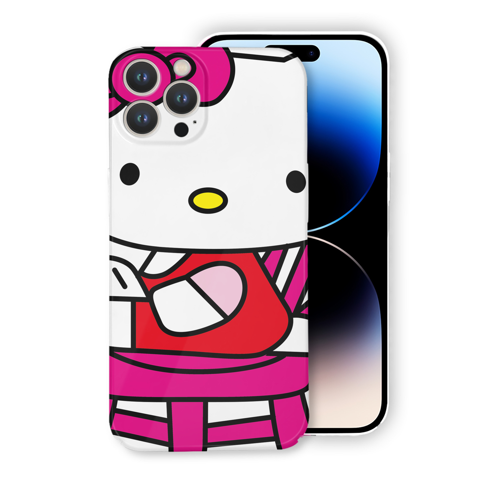 （画像用） Hello Kitty ハローキティ 【iPhone 14シリーズ対応】ハードケース